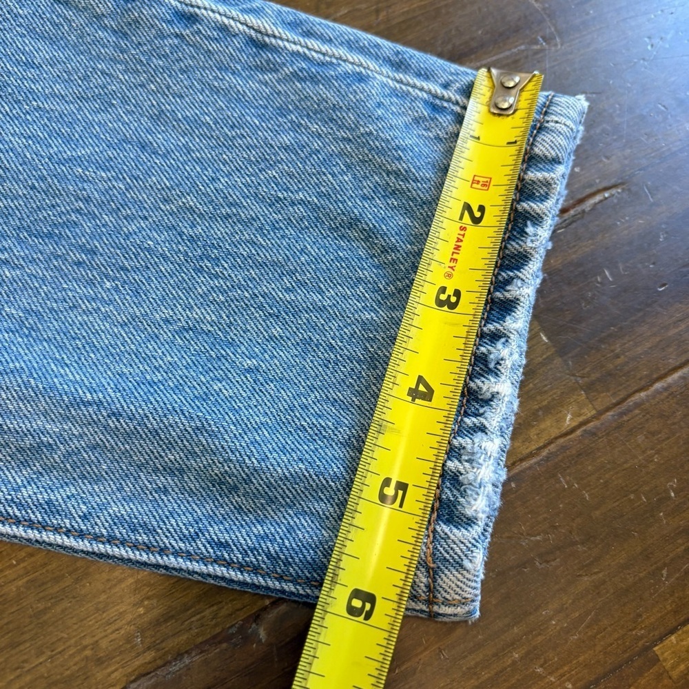 Levi’s Wedgie Straight Leg Jeans Space To Think Medium Wash 25 Casual Mom - Picture 12 of 14